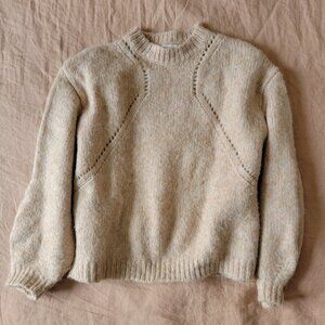 Mango knitted cropped sweater